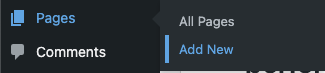 add-new-page-wordpress